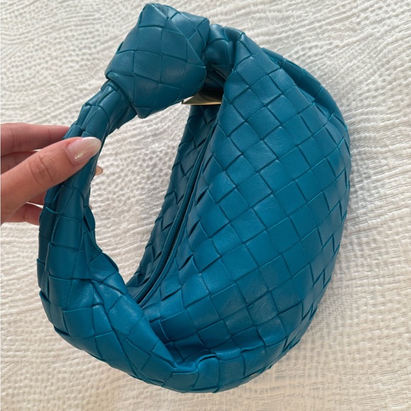 BOTTEGA VENETA Blue mini Jodi Bag - Picture 5 of 13